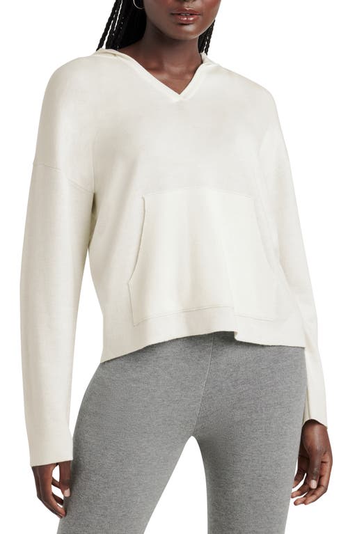 Shop Splendid Sydney Knit Hoodie In Pale Oak