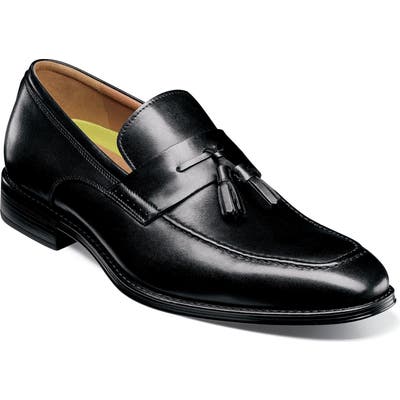 Florsheim Amelio Tassel Loafer, EEE - Black