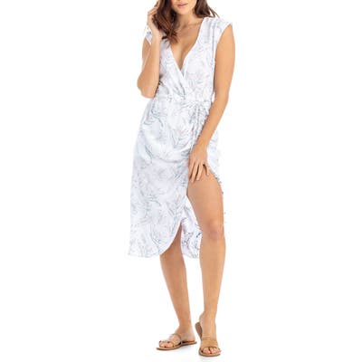 Tavik Charlie Cover-Up Midi Dress, White