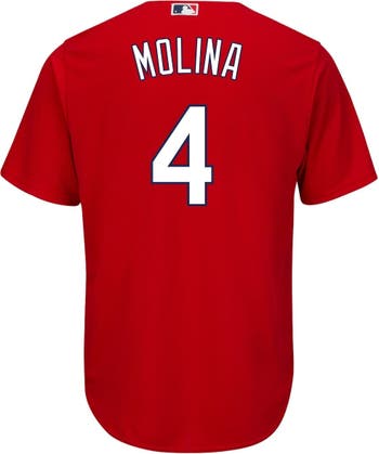 Men's Yadier Molina Red St. Louis Cardinals Big & Tall Replica Player Jersey