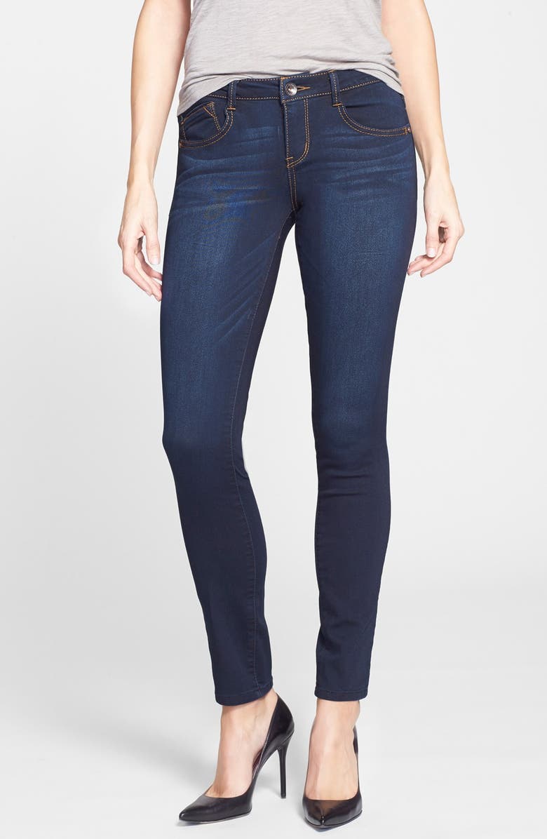 Wit & Wisdom Stretch Skinny Jeans (Dark) (Nordstrom Exclusive) | Nordstrom