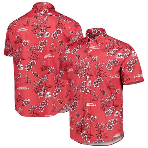 Women's Reyn Spooner White St. Louis Cardinals scenic Camp Button-Up Shirt