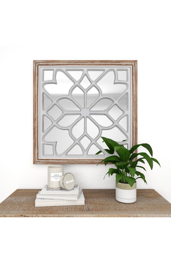 Sonoma Sage Home Ornate Wall Mirror In White
