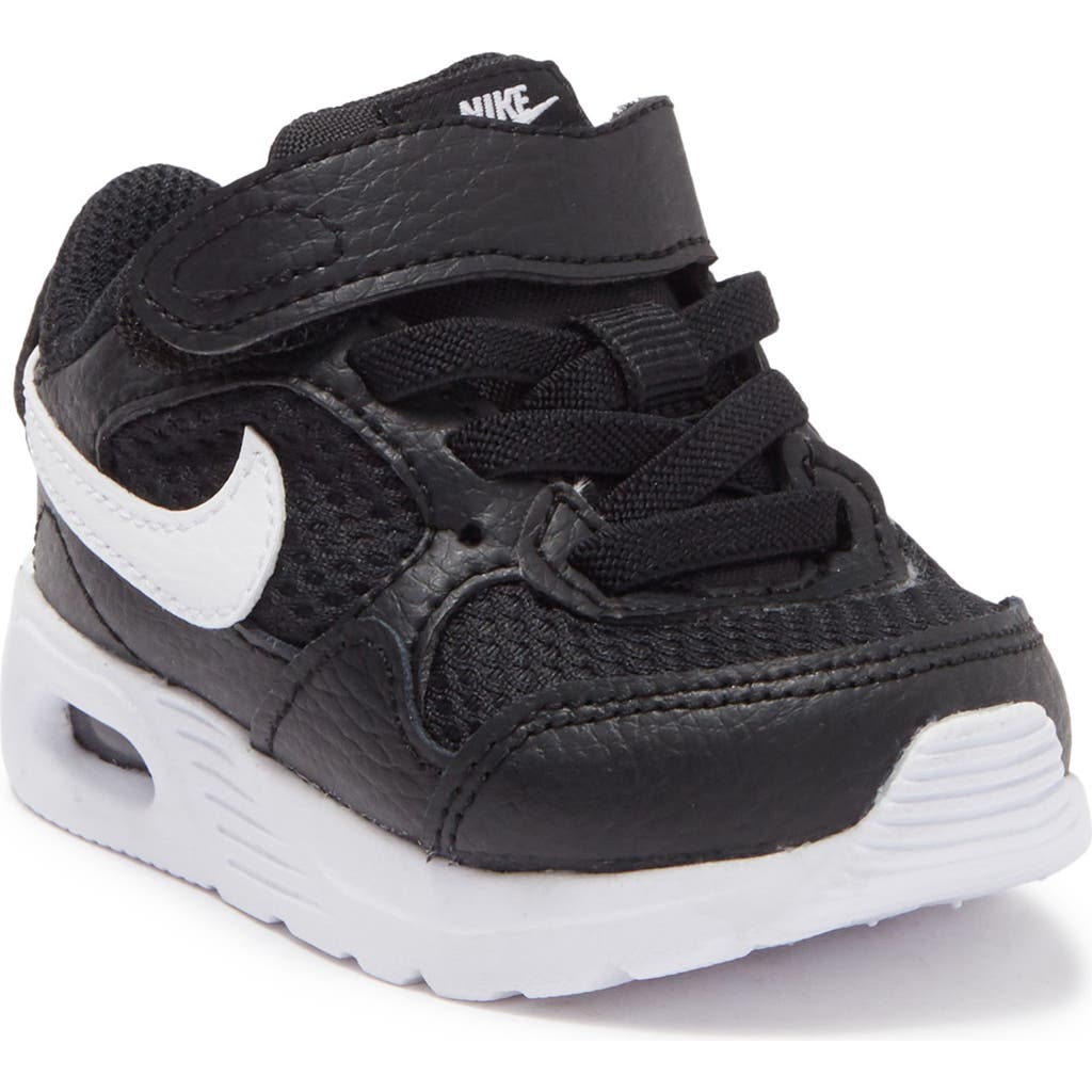 Nike Kids' Air Max Sc Sneaker In Black/white
