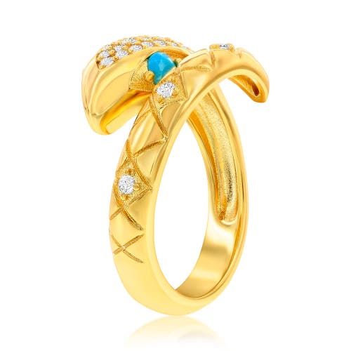 Shop Donatello Gian Gold-tone Snake Ring