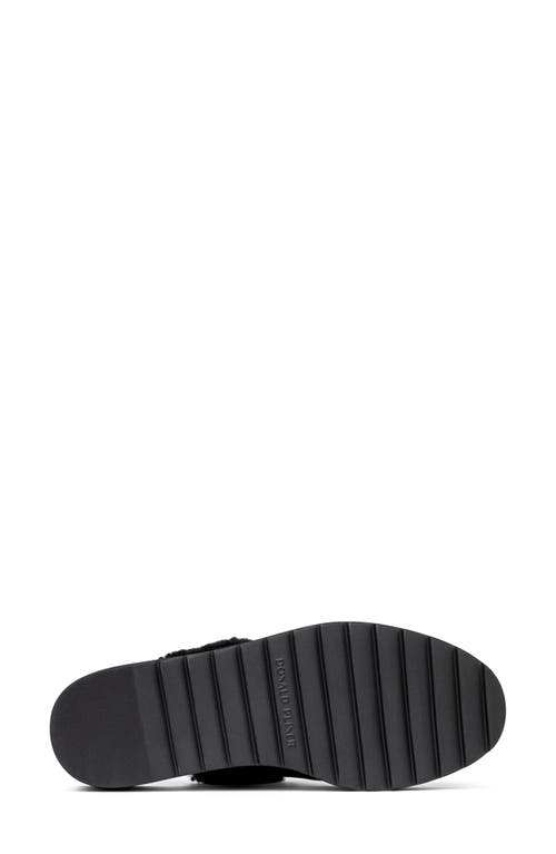 DONALD PLINER DONALD PLINER WEDGE GENUINE SHEARLING CUFF MULE