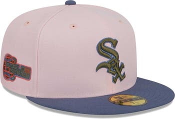 Men's New Era White/Pink St. Louis Cardinals Scarlet Undervisor 59FIFTY  Fitted Hat