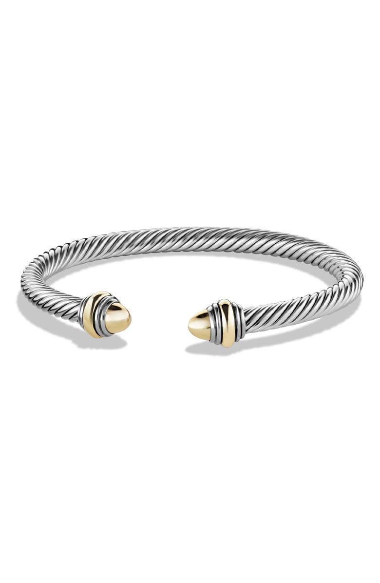 David Yurman Cable Classics Bracelet with Gold, 5mm | Nordstrom