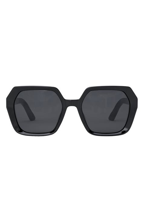 'DiorMidnight S2F 56mm Geometric Sunglasses