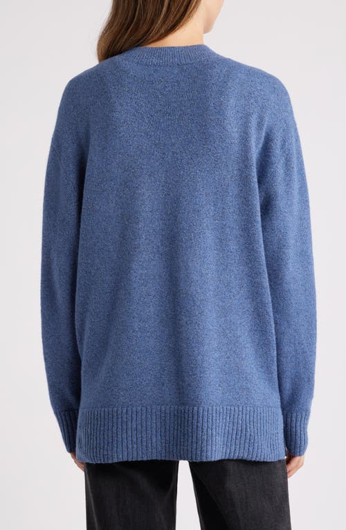 Shop Caslonr Caslon(r) V-neck Cocoon Cardigan In Blue Heather