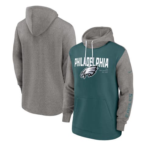 Men's Philadelphia Eagles Majestic Threads Midnight Green/Gray