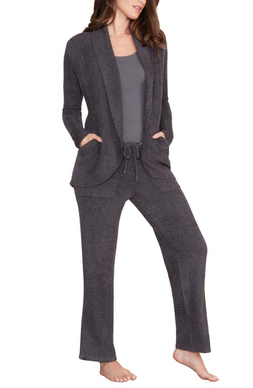 Barefoot Dreams Bcl Circle Cardigan In Carbon