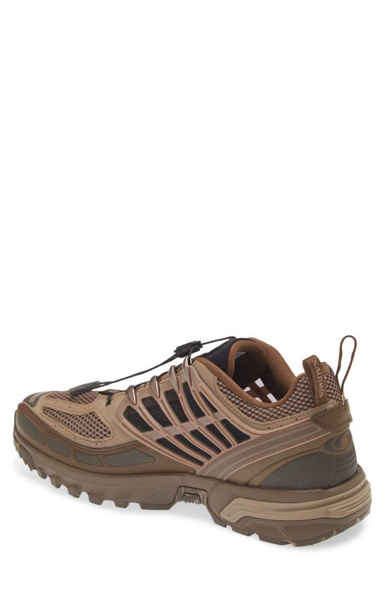 Shop Salomon Acs Pro Desert Sneaker In Dark Earth/caribou/wren