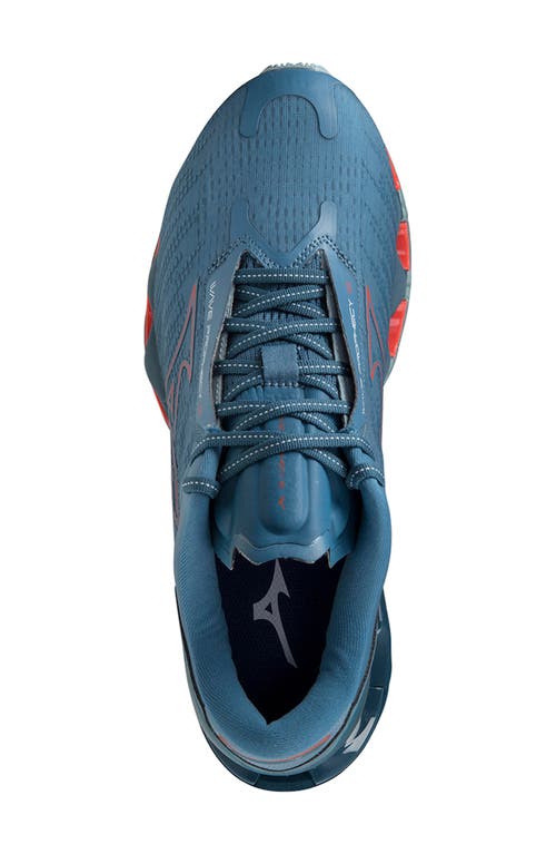 Mizuno Prophecy 12 Running Shoe In Forget Me Not-soleil