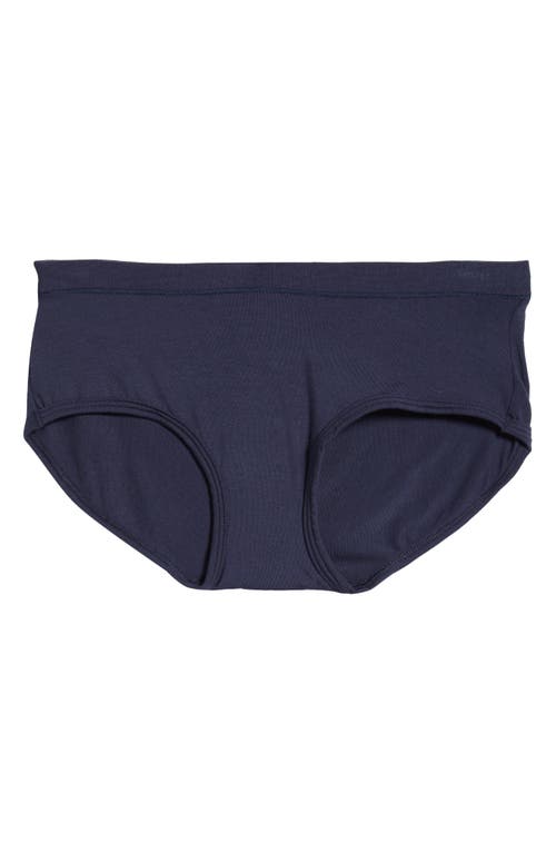 Shop Meundies Feelfree Hipster Briefs In Dark Sapphire