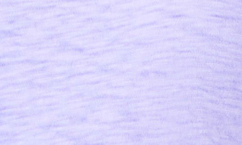 Nzt By Nic+zoe Flutter Sleeve Cotton T-shirt In Lavender