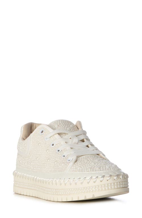 Shop Azalea Wang Cardin High Top Sneaker In White