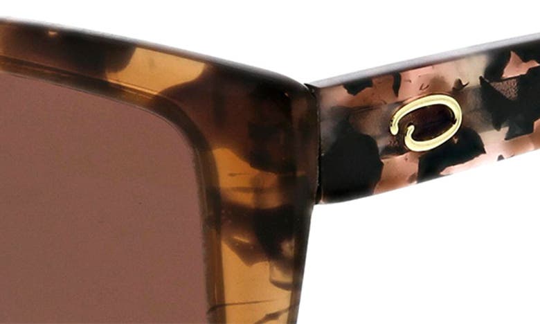 Oscar De La Renta 52mm Butterfly Sunglasses In Taupe Demi