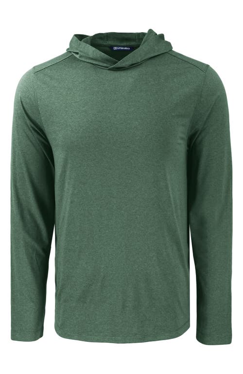 Cutter & Buck Coastline Epic Comfort Hoodie In Hunter