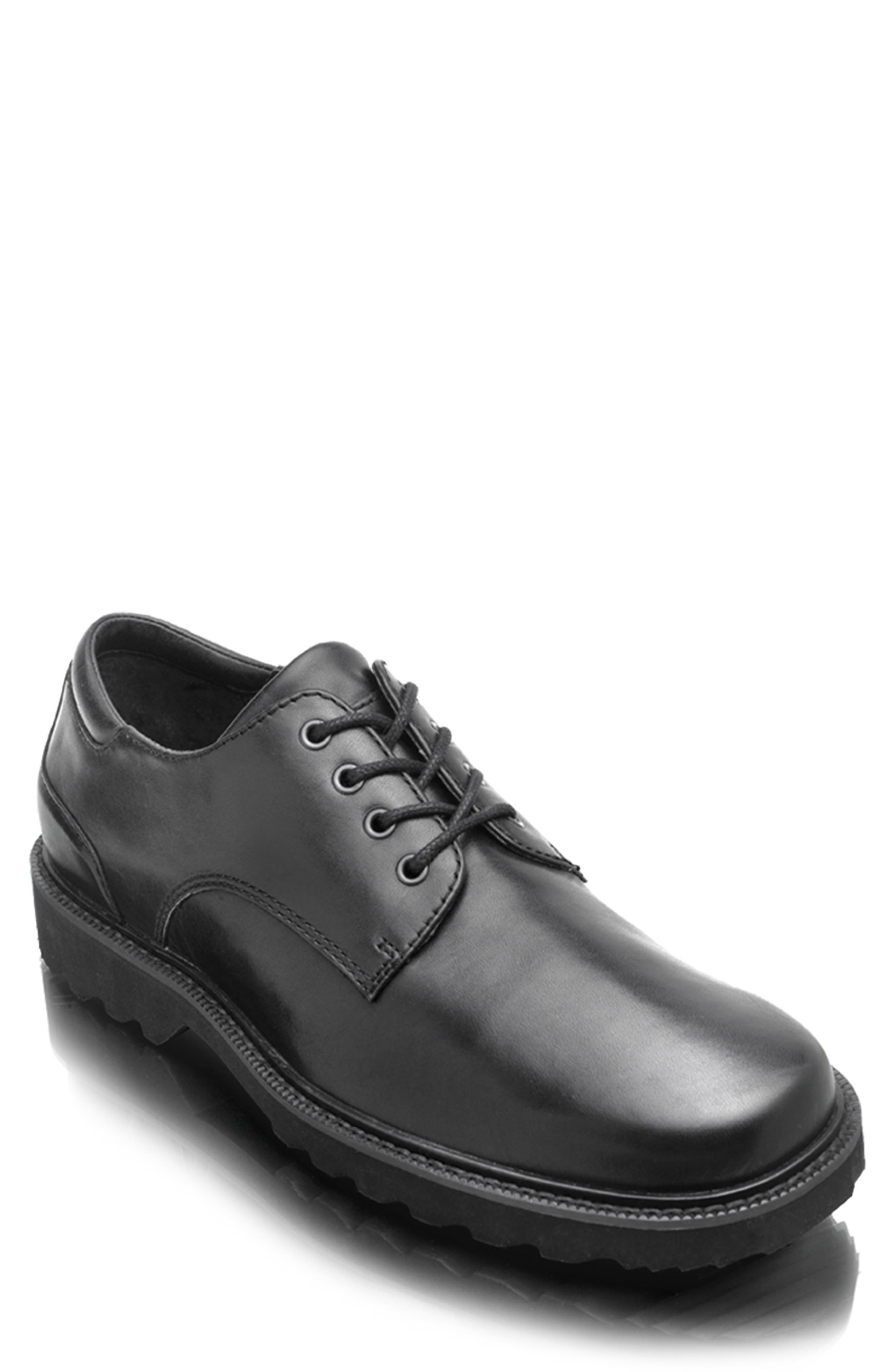 UPC 886412001114 product image for Men's Rockport Northfield Waterproof Plain Toe Derby, Size 8 M - Black | upcitemdb.com