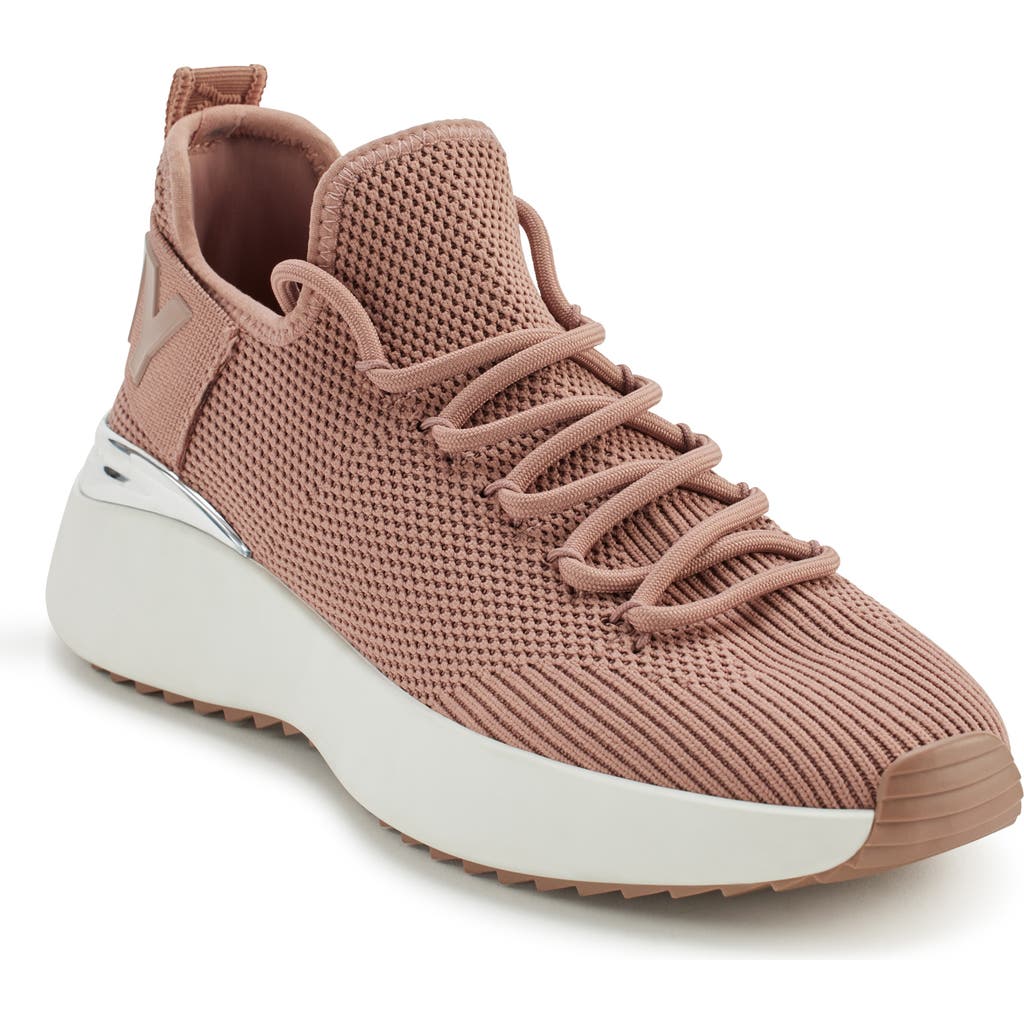 Dkny Zayley Knit Sneaker In Blush