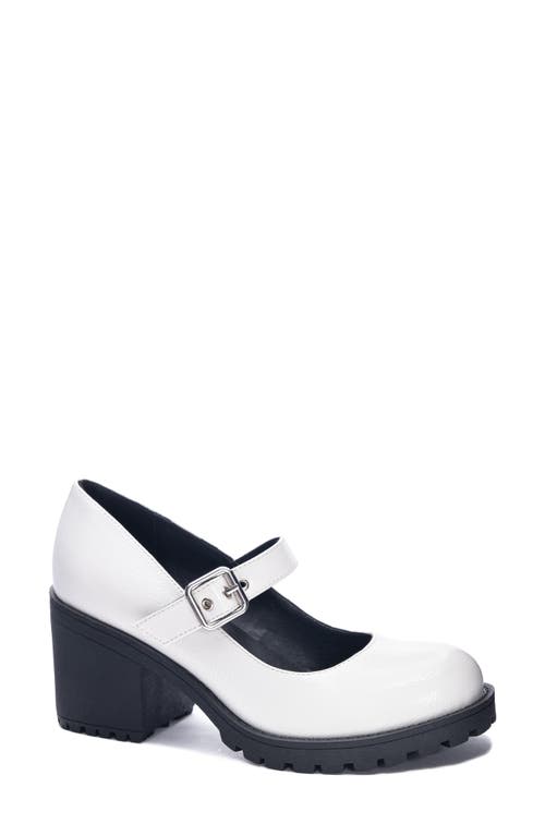 Dirty Laundry Lita Mary Jane Pump in White