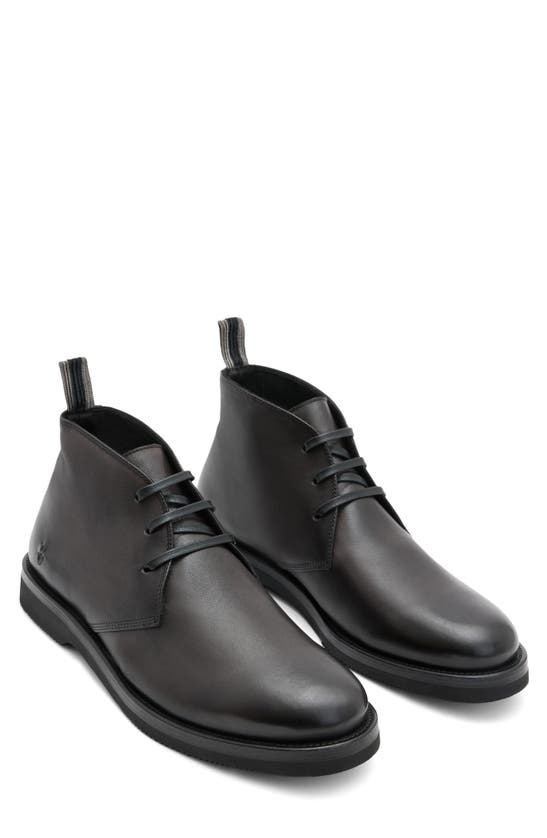 JOHN VARVATOS JOHN VARVATOS VARICK LEATHER CHUKKA BOOT