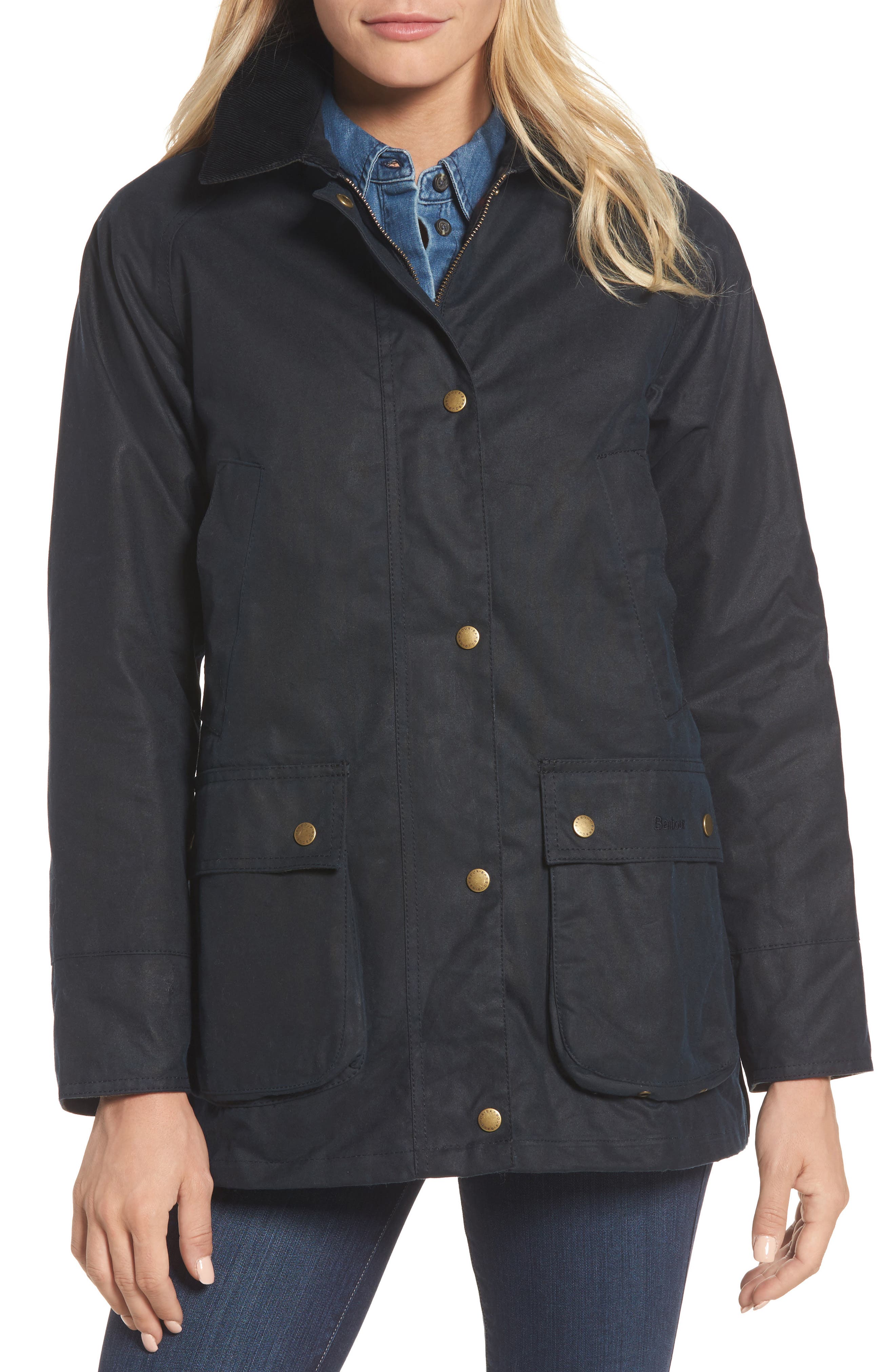 Barbour Acorn Waxed Jacket Nordstrom