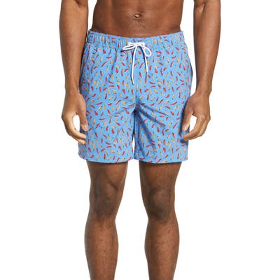 Bonobos E-Waist 7-Inch Swim Trunks, Blue