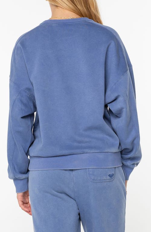 Roxy Oasis Haze Sweatshirt In Coastal Fjord
