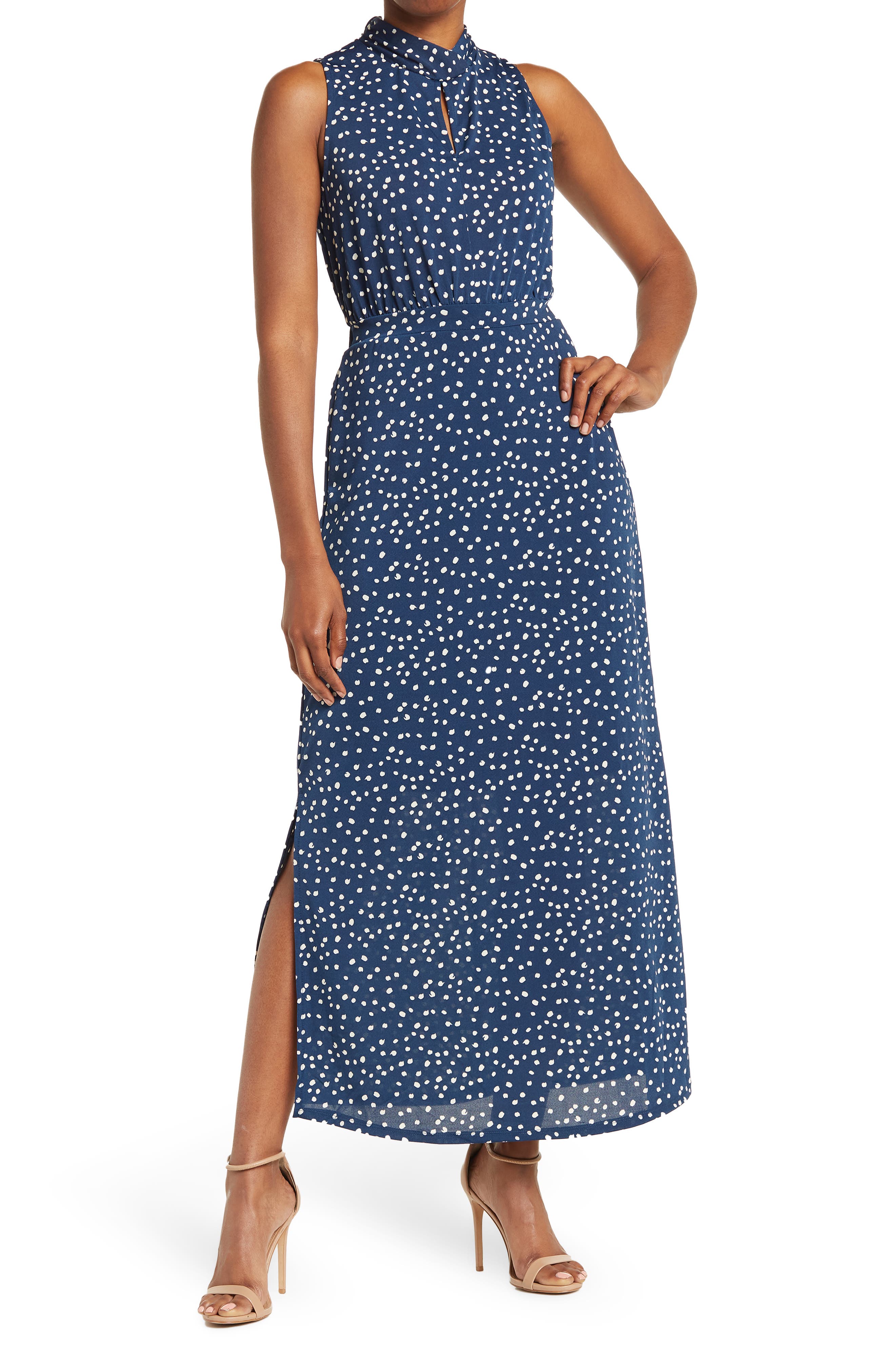gray snake print dress
