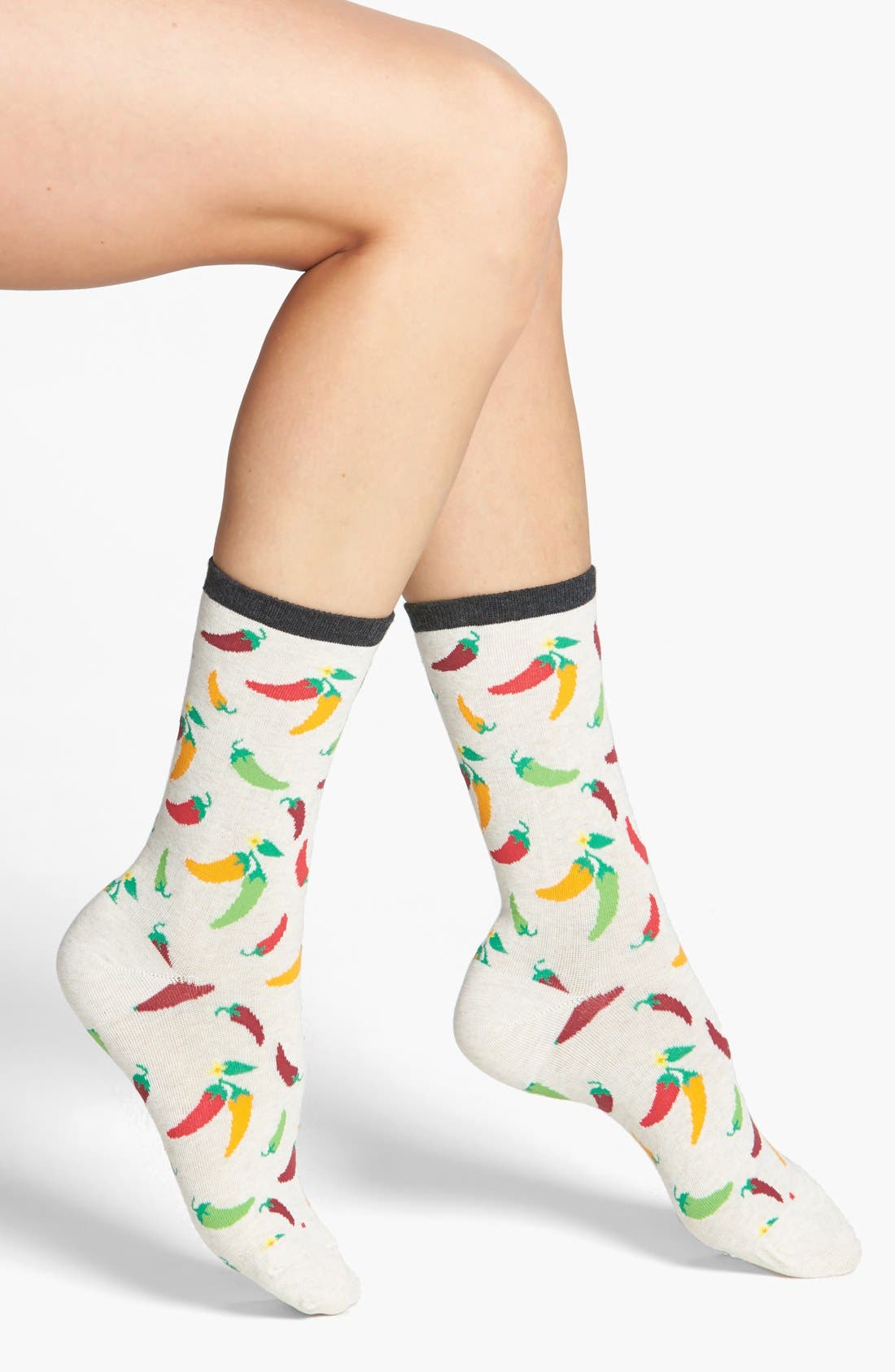 Hot Sox 'Chili Peppers' Crew Socks Nordstrom