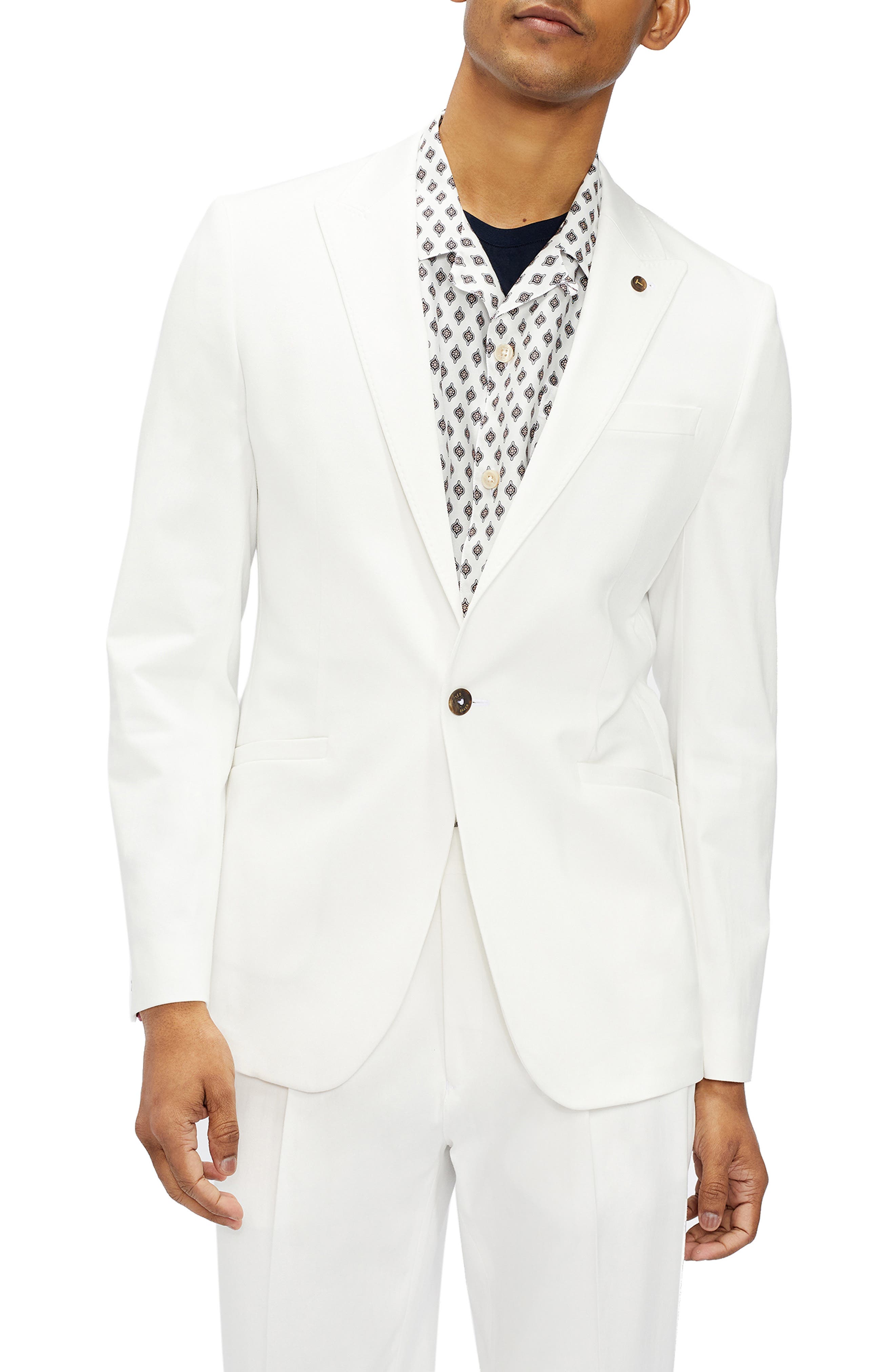 white sports coat for men