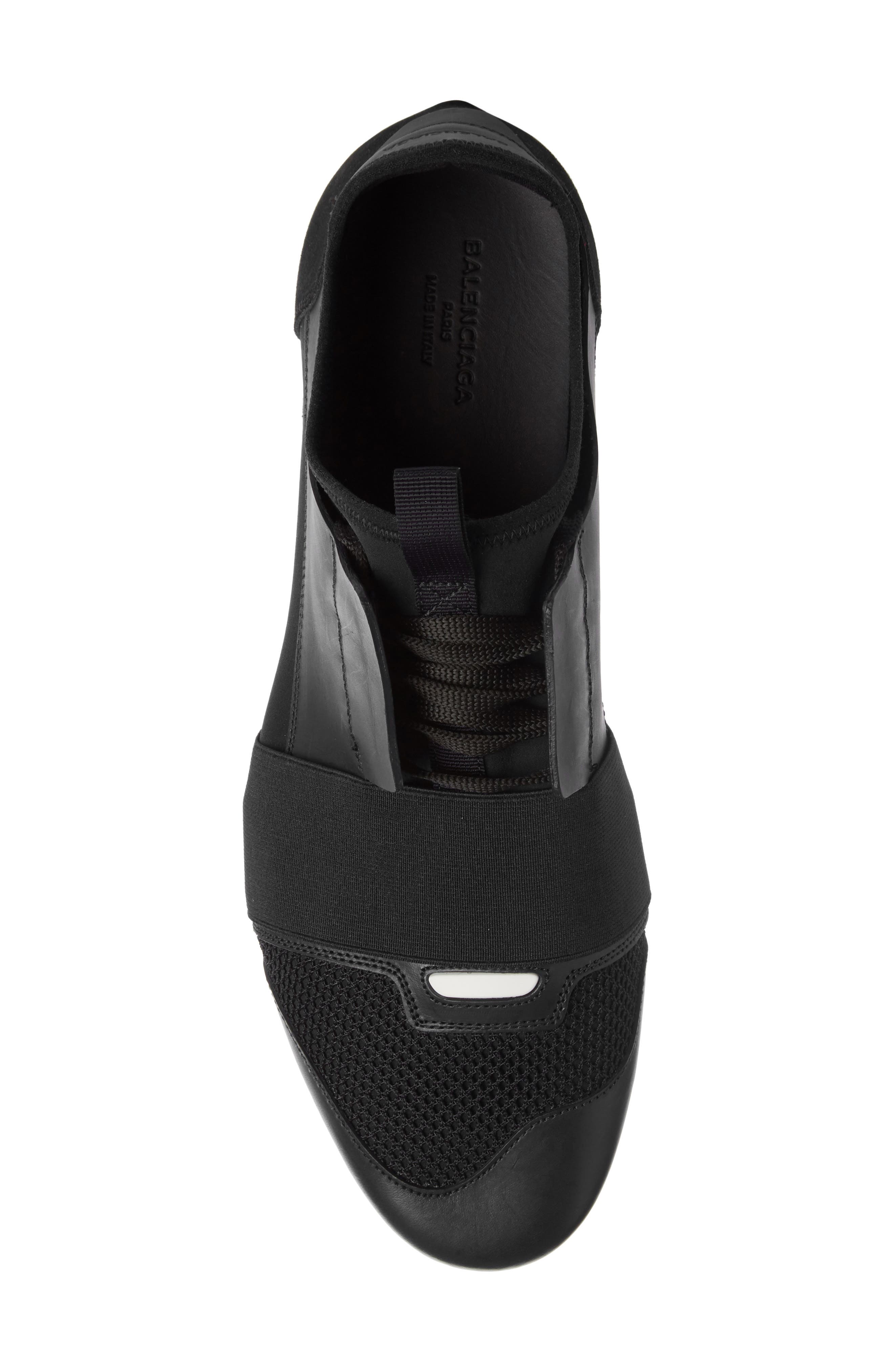 balenciaga race runners silver