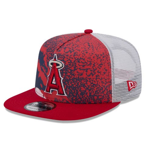 Men's MLB Los Angeles Angels New Era City Connect 59FIFTY Fitted Hat -  Red/White - Sports Closet