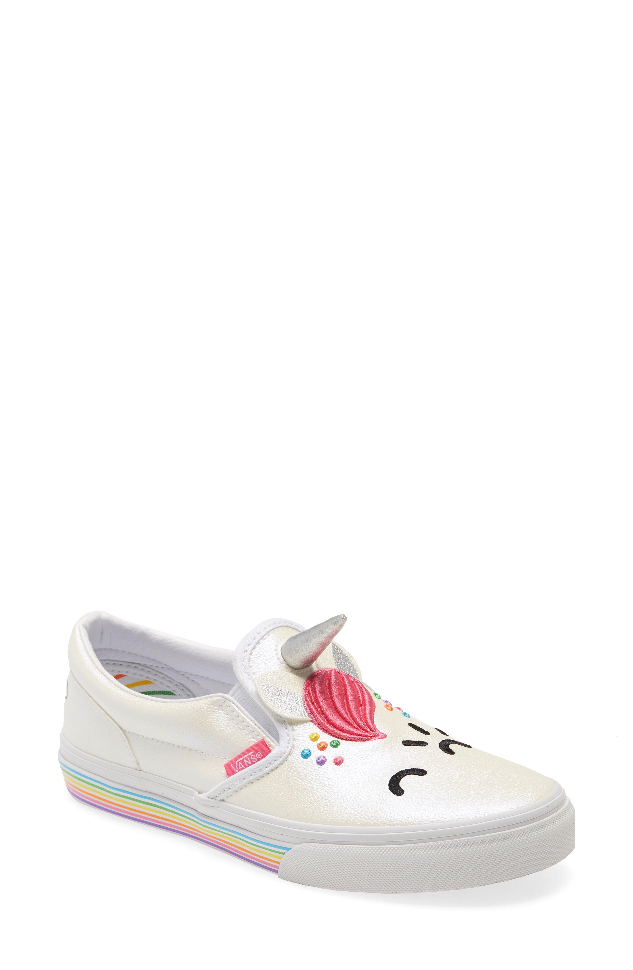 vans kids unicorn shoes