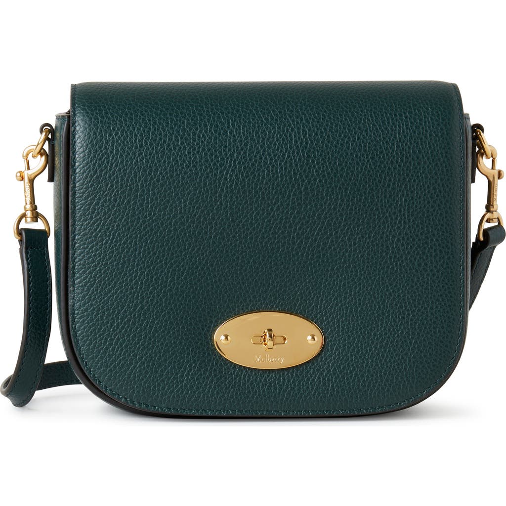 Mulberry Small Darley Satchel In Green