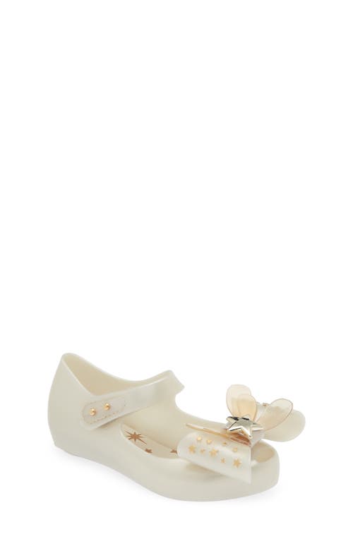 Mini Melissa Kids' Mini Ultragirl Star II Mary Jane in White 