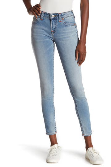 True Religion Jennie Mid Rise Curvy Skinny Jeans Hautelook