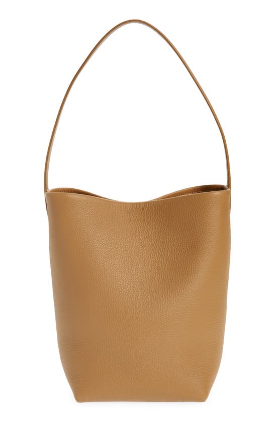 THE ROW THE ROW MEDIUM NORTH/SOUTH PARK LEATHER TOTE