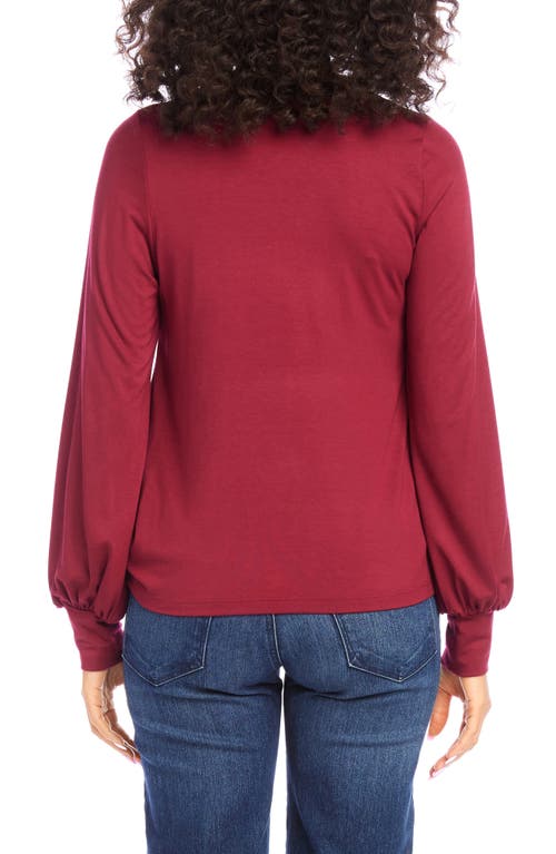 KAREN KANE KAREN KANE TWIST HEM LONG SLEEVE TOP 