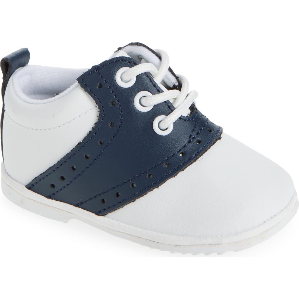 L'amour Addie Crib Shoe In Navy