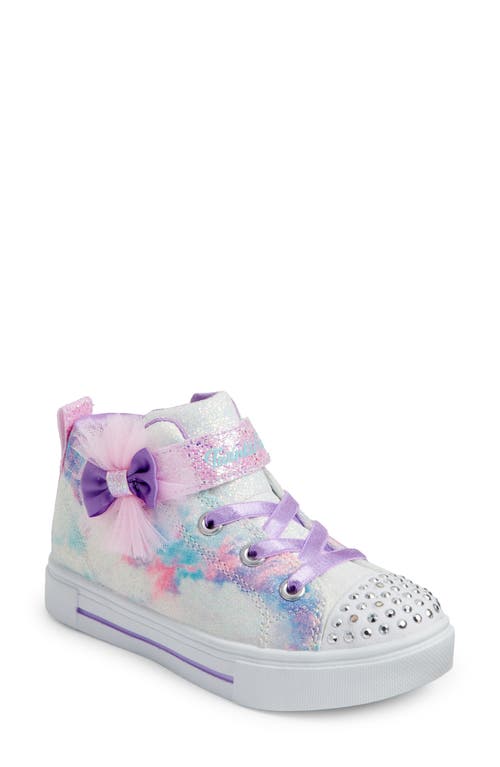 Skechers Twinkle Sparks Tie-dye Light-up Sneaker In Multi