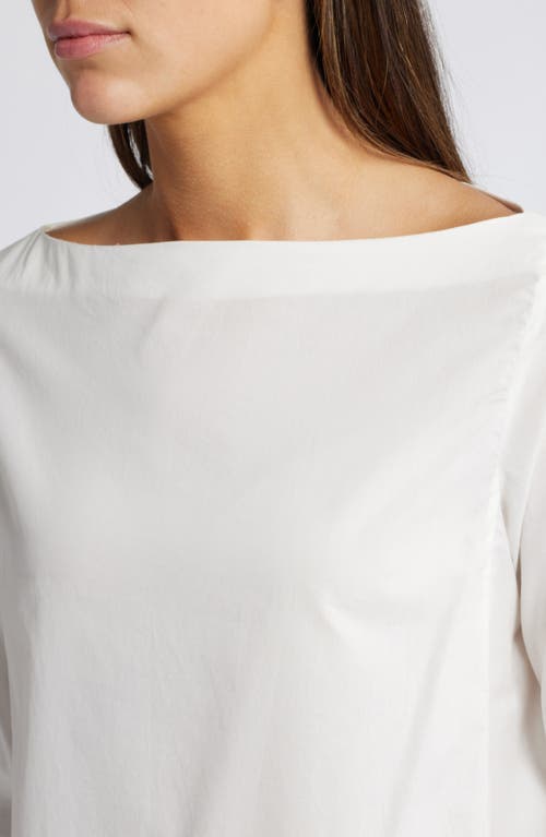 Shop Faithfull The Brand Aleza Organic Cotton Top In White