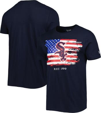 Men's New Era Navy Chicago White Sox 4th of July Jersey T-Shirt