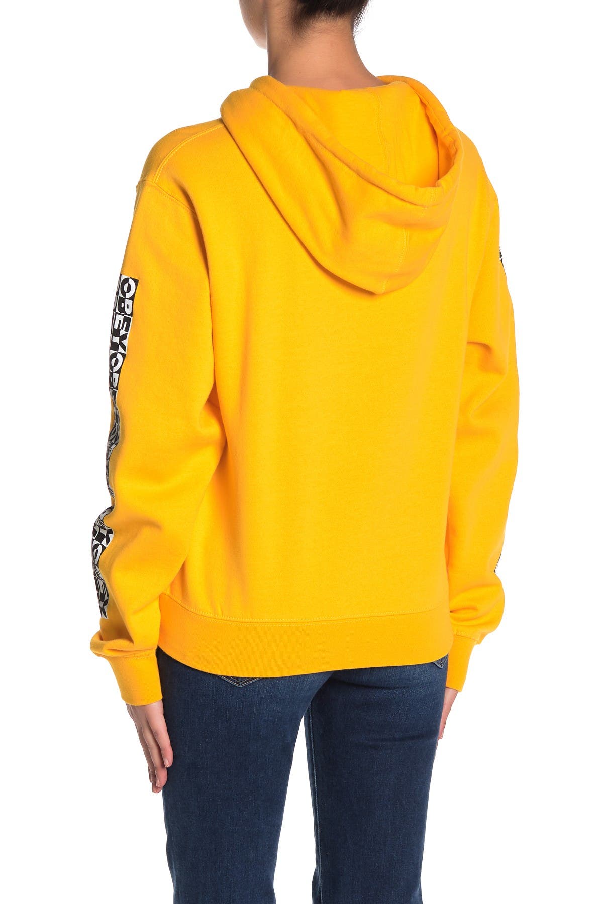 obey inside out hoodie