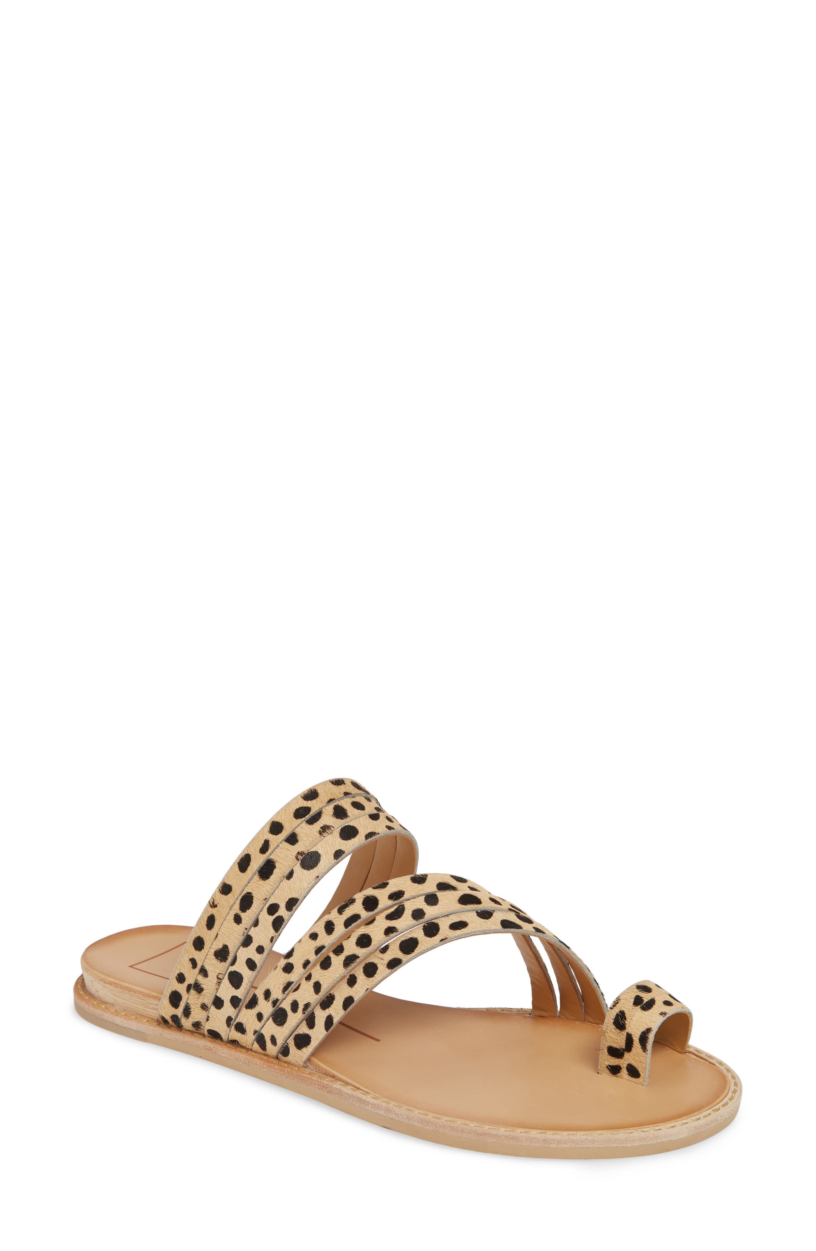 dolce vita nelly leopard sandal