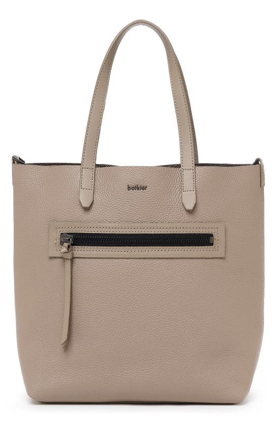 Botkier Beatrice Large Leather Tote In Greige ModeSens