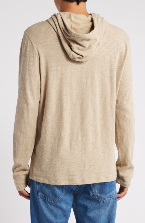 Shop Atm Anthony Thomas Melillo Slub Cotton Pullover Hoodie In Rye