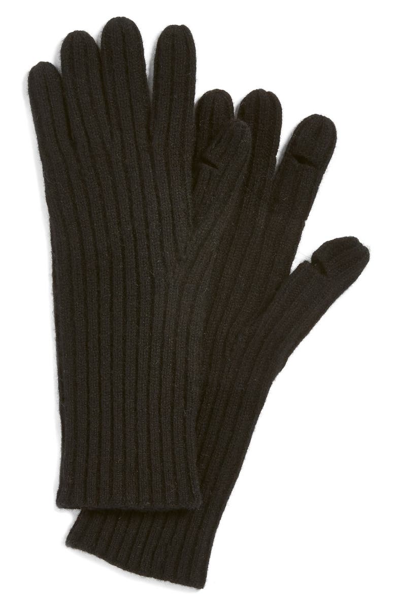Madewell 'Shortie' Ribbed Gloves | Nordstrom
